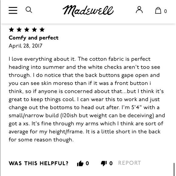 Madewell Blue Plaid Tie Front Buttons Down Blouse Top - Picture 11 of 12